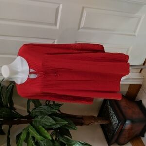 The Skies are Blue Women's Long Sleeve Lined Midi Dress Size Small
